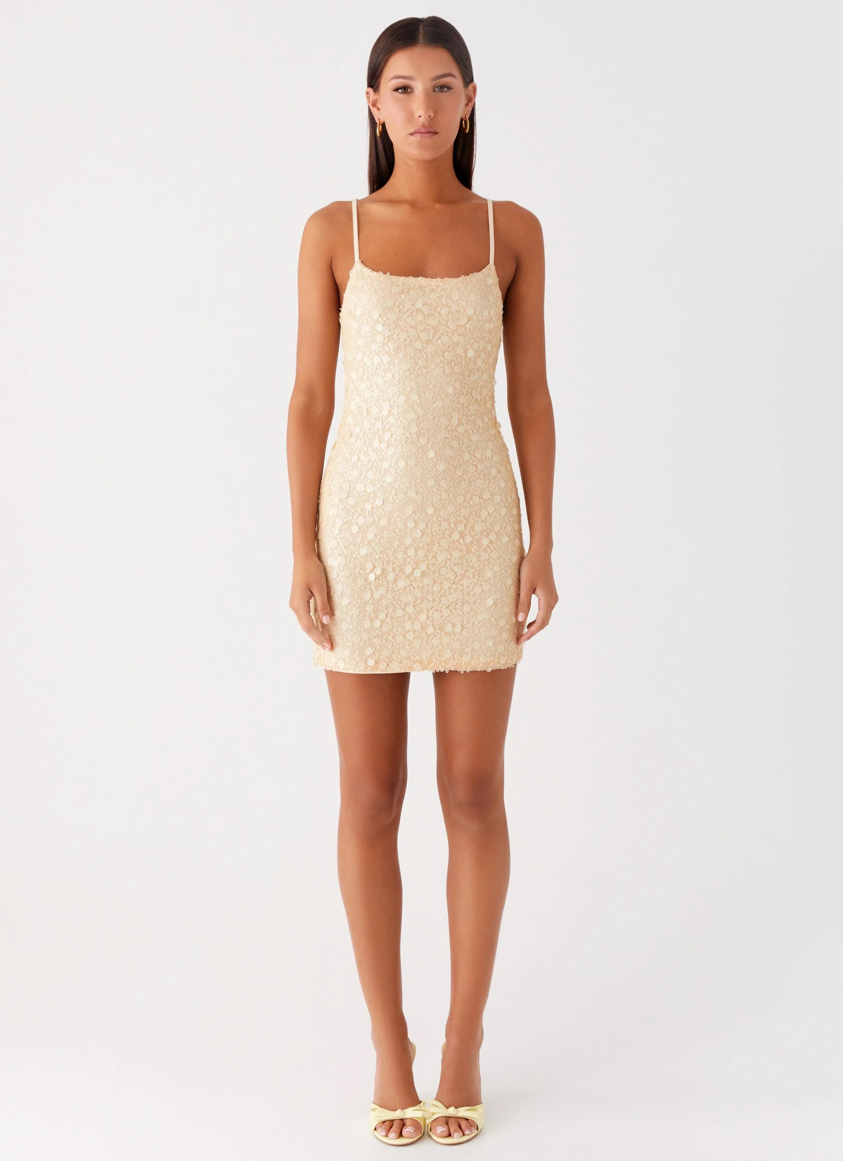 Danali Mini Dress - Yellow